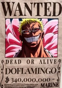 بک دراپ Wanted Doflamingo