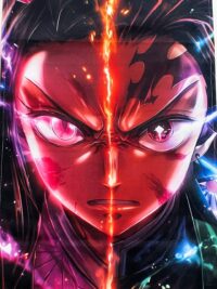 بک دراپ Tanjiro و Nezuko